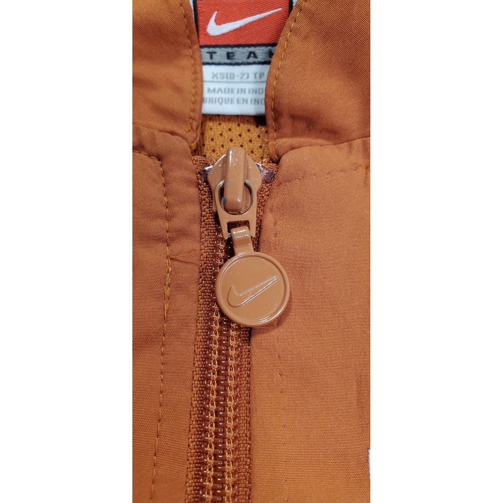 Nike Texas Longhorns‎ Youth XS Orange Track Jacket Athletic Zip Up - Picture 7 of 11
